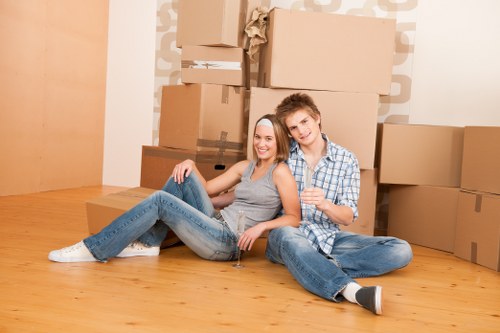 Man with van service handling a local Putney house move