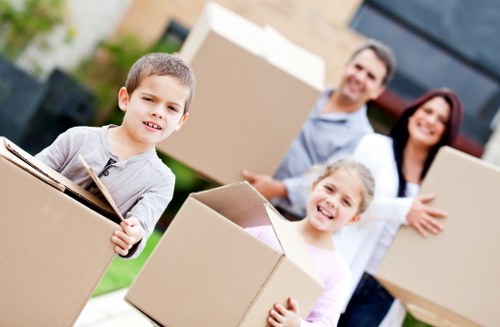 Nearby areas covered by a Putney removals van service
